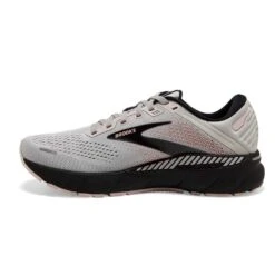 BROOKS Women's Adrenaline GTS 22 Running Shoe- Grey/Rose/Tawny Port- Regular (B) -BROOKS Sales Shop 120353 035 M Adrenaline GTS 22