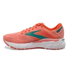 BROOKS Women's Adrenaline GTS 22 Running Shoe- Coral/Latigo Bay/White- Regular (B) 10 BROOKS Women's Adrenaline GTS 22 Running Shoe- Coral/Latigo Bay/White- Regular (B) -BROOKS Sales Shop 120353 680 M Adrenaline GTS 22