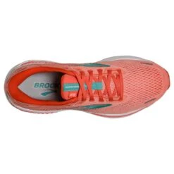 BROOKS Women's Adrenaline GTS 22 Running Shoe- Coral/Latigo Bay/White- Regular (B) 12 BROOKS Women's Adrenaline GTS 22 Running Shoe- Coral/Latigo Bay/White- Regular (B) -BROOKS Sales Shop 120353 680 O Adrenaline GTS 22