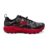 BROOKS Women's Cascadia 16 Trail Shoe - Black/Grey/Red- Regular (B) -BROOKS Sales Shop 120363 008 L Cascadia 16