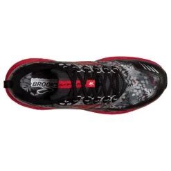 BROOKS Women's Cascadia 16 Trail Shoe - Black/Grey/Red- Regular (B) -BROOKS Sales Shop 120363 008 O Cascadia 16