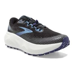 BROOKS Women's Caldera 6 Trail Running Shoe - Black/Blissful Blue/Grey - Regular (B) -BROOKS Sales Shop 120366 082 A Caldera 6