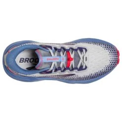 BROOKS Women's Caldera 6 Trail Running Shoe- Oyster/Blissful Blue/Pink - Regular (B) -BROOKS Sales Shop 120366 093 O Caldera 6