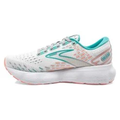 BROOKS Women's Glycerin 20 Running Shoe- Oyster/Latigo Bay/Coral - Wide (D) 10 BROOKS Women's Glycerin 20 Running Shoe- Oyster/Latigo Bay/Coral - Wide (D) -BROOKS Sales Shop 120369 061 M Glycerin 20