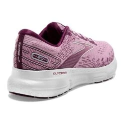 BROOKS Women's Glycerin 20 Running Shoe - Mauve/Grape Wine/Grey - Regular (B) -BROOKS Sales Shop 120369 577 H Glycerin 20