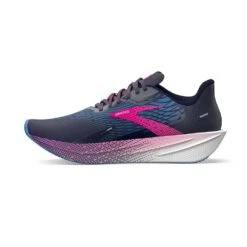 BROOKS Women's Hyperion Max Running Shoe - Peacoat/Marina Blue/Pink Glo - Regular (B) -BROOKS Sales Shop 120377 441 M Hyperion Max