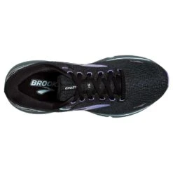 BROOKS Women's Ghost 15 Running Shoe- Black/Jacaranda/Salt- Regular (B) -BROOKS Sales Shop 120380 011 O Ghost 15
