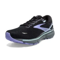 BROOKS Women's Ghost 15 Running Shoe- Black/Jacaranda/Salt- Regular (B) -BROOKS Sales Shop 120380 011 Z Ghost 15