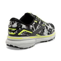 BROOKS Women's Ghost 15 Camo Running Shoe - Black/Ebony/Nightlife - Regular (B) -BROOKS Sales Shop 120380 029 H Ghost 15
