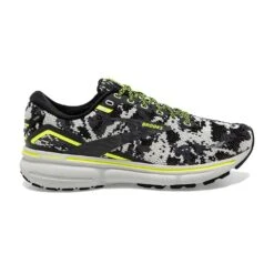 BROOKS Women's Ghost 15 Camo Running Shoe - Black/Ebony/Nightlife - Regular (B)