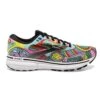 BROOKS Women's Ghost 15 Run Proud Running Shoe- Black/White/Multi- Regular (B) -BROOKS Sales Shop 120380 058 L Ghost 15