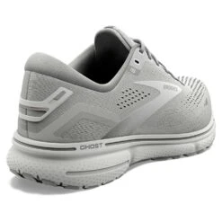 BROOKS Women's Ghost 15 Running Shoe - Oyster/Alloy/White - Regular (B) -BROOKS Sales Shop 120380 112 H Ghost 15