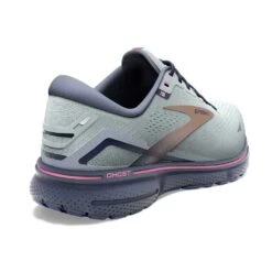 BROOKS Women's Ghost 15 Running Shoe - Spa Blue/Neo Pink/ Copper- Regular (B) -BROOKS Sales Shop 120380 492 H Ghost 15 1