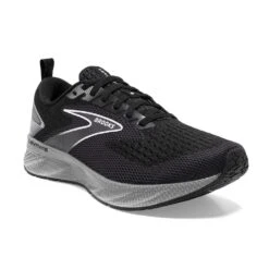 BROOKS Women's Levitate 6 Running Shoe- Black/Ebony/White- Regular (B) -BROOKS Sales Shop 120383 039 A Levitate 6