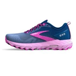 BROOKS Women's Cascadia Trail Running Shoe- Navy/Purple/Violet - Regular (B) 10 BROOKS Women's Cascadia Trail Running Shoe- Navy/Purple/Violet - Regular (B) -BROOKS Sales Shop 120392 449 M Cascadia 17