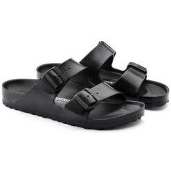 Birkenstock Arizona EVA Sandals -Black- Medium/Narrow -BROOKS Sales Shop 129423 pair