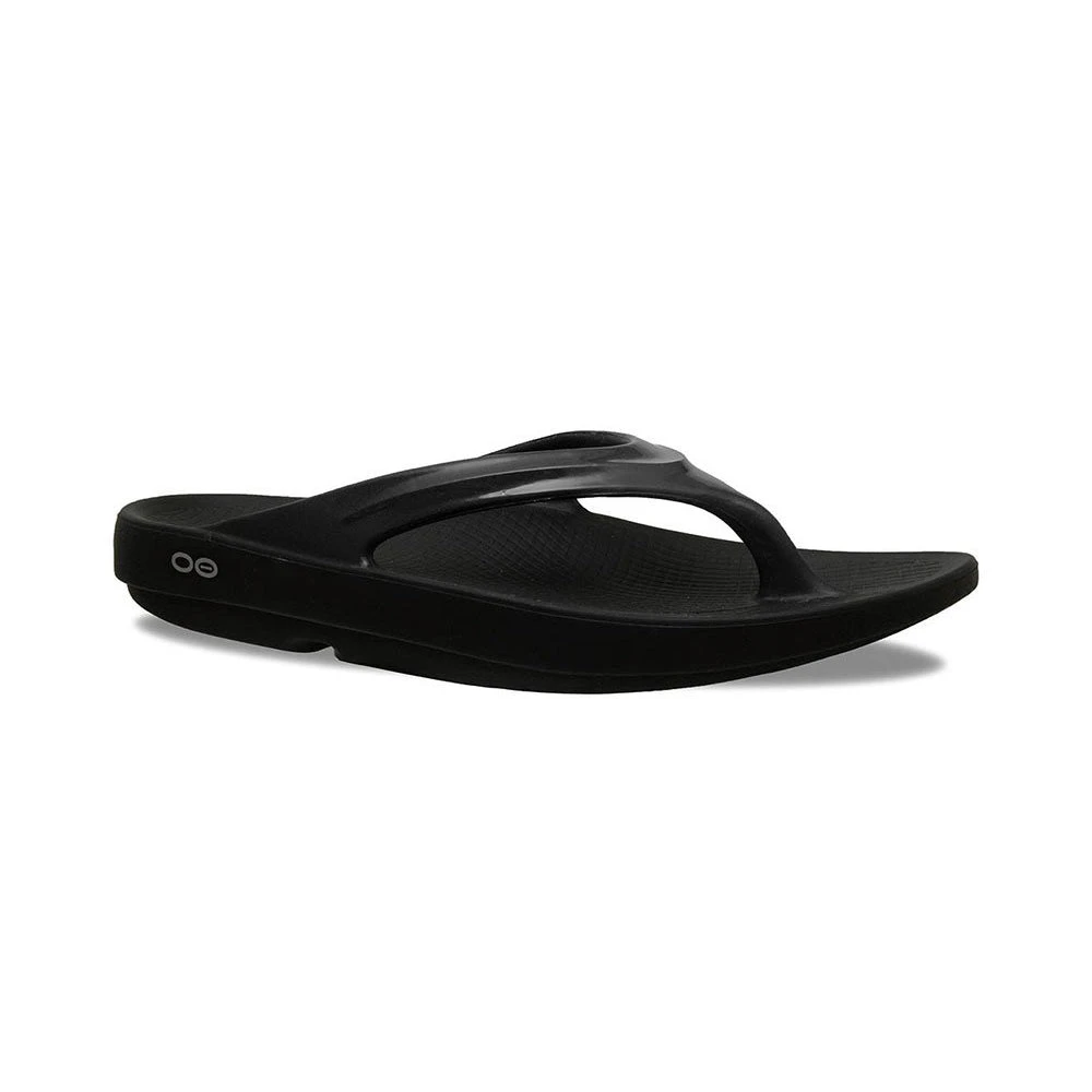 OOfos Women's OOlala Sandal - Black- Regular (B) 3 OOfos Women's OOlala Sandal - Black- Regular (B)