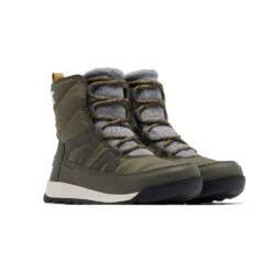 Sorel Women's Whitney II Short Lace WP Boot - Stone Green - Regular (B) -BROOKS Sales Shop 2020571 397 f2
