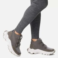 Sorel Women's Kinetic Breakthru Caribou WP Boot- Quarry- Regular (B) 12 Sorel Women's Kinetic Breakthru Caribou WP Boot- Quarry- Regular (B) -BROOKS Sales Shop 2028281 052 a9