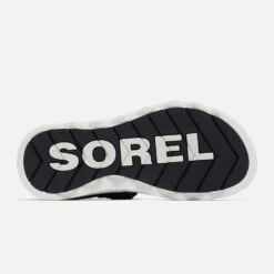 Sorel Women's Viibe Sandal - Black/Sea Salt- Regular (B) -BROOKS Sales Shop 2030511 010 o