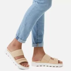 Sorel Women's Viibe Slide - Nova Sand/Sea Salt - Regular (B) 12 Sorel Women's Viibe Slide - Nova Sand/Sea Salt - Regular (B) -BROOKS Sales Shop 2030531 260 a9