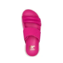 Sorel Women's Viibe Slide - Fuchsia Fizz/Sea Salt -Regular (B) -BROOKS Sales Shop 2030531 650 u