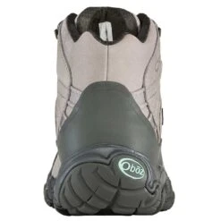 Oboz Women's Bridger Mid B-DRY Hiking Shoe- Frost Gray -BROOKS Sales Shop 22102 Womens Bridger Mid B DRY FrostGray back 86104