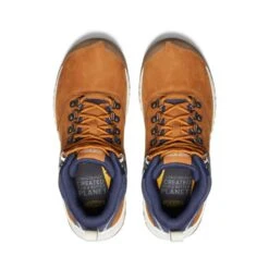 Women's Nxis Explorer Mid Waterproof Hiking Boot - Keen Maple/Birch- Regular (B) -BROOKS Sales Shop 3d98a69bb08aea03fee3285af74a530c22bd17c6