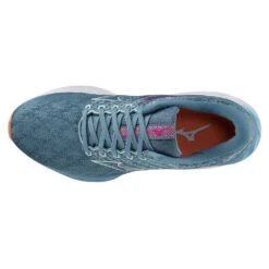 Mizuno Women's Wave Inspire 19 Running Shoe- Provincial Blue/White- Regular (B) -BROOKS Sales Shop 411398 5B00 04