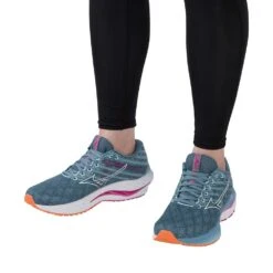 Mizuno Women's Wave Inspire 19 Running Shoe- Provincial Blue/White- Regular (B) -BROOKS Sales Shop 411398 5B00 10