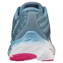 Mizuno Women's Wave Inspire 19 Running Shoe- Provincial Blue/White- Wide (D) -BROOKS Sales Shop 411400 5B00 05