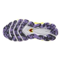 Mizuno Women's Wave Sky 7 Running Shoe - High/Vis Pink/Ombre Blue - Regular (B) -BROOKS Sales Shop 411413 1VRE 02