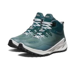 Keen Women's Zionic Mid Waterproof Hiking Boot - Dark Forest/Sea Moss- Regular (B) -BROOKS Sales Shop 4b1262220d8d20acf9a5a104dae70e5ae51b9e68