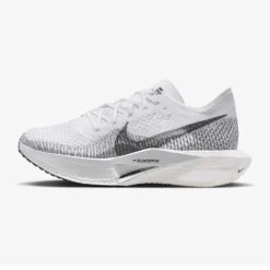 Women's Nike ZoomX Vaporfly Next% 3 Running Shoe- White/Dark Smoke Grey/Particle Grey- Regular (B) -BROOKS Sales Shop 50b864ba 2ab4 4a45 823d b3b53785b353