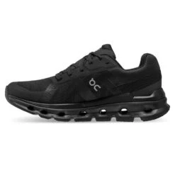 On Running Women's Cloudrunner Waterproof Running Shoe - Black - Regular (B) -BROOKS Sales Shop 52.98637 cloudrunner waterproof fw22 black w g4