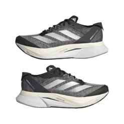 ADIDAS Women's Adizero Boston 12 Running Shoes - Core Black/Cloud White/Carbon - Regular (B) -BROOKS Sales Shop ADIZERO BOSTON 12 W Black HQ2171 09 standard