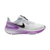 Women's Nike Air Zoom Structure 25 Running Shoe - White/Black-Pure Platinum-Fuchsia Dream- Regular (B) -BROOKS Sales Shop AURORA DJ7884 100 PHSRH000 2000