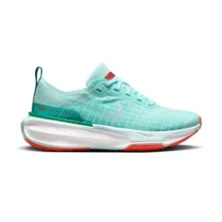 Women's Nike Invincible Run 3 Running Shoe- Jade Ice/White-Clear Jade-Malachite - Regular (B)