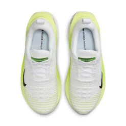 Women's Nike Infinity Run Flyknit 4 Running Shoe - White/Light Lemon Twist/Volt/Black- Regular (B) -BROOKS Sales Shop AURORA DR2670 101 PHCTH001 2000