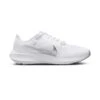 Nike Women's Air Zoom Pegasus 40 Running Shoe- White/Metallic Silver/Pure Platinum- Regular (B) -BROOKS Sales Shop AURORA DV3854 101 PHSRH001 2000
