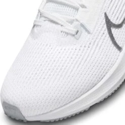 Nike Women's Air Zoom Pegasus 40 Running Shoe- White/Metallic Silver/Pure Platinum- Regular (B) -BROOKS Sales Shop AURORA DV3854 101 PHSYD001 2000
