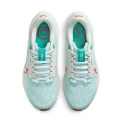 Women's Nike Air Zoom Pegasus 40 Running Shoe - Jade Ice/Picante Red-White-Sea Glass- Regular (B) -BROOKS Sales Shop AURORA DV3854 300 PHCTH001 2000