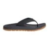 Chaco Women's Lowdown Flip - Black- Regular (B) -BROOKS Sales Shop CHAW JCH108132 072219 S20 000