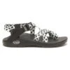 Chaco Women's Z Cloud 2 Sandal - Quilt Black/White - Regular (B) -BROOKS Sales Shop CHAW JCH109506 032222 S23 000 1