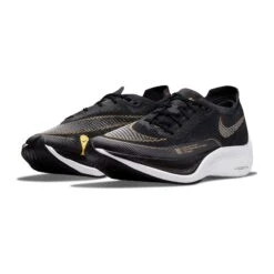 Nike Women's ZoomX Vaporfly Next % 2 Racing Shoe - Black/White/Metallic Gold Coin - Regular (B) -BROOKS Sales Shop CU4123 001 PHCFH001 1500