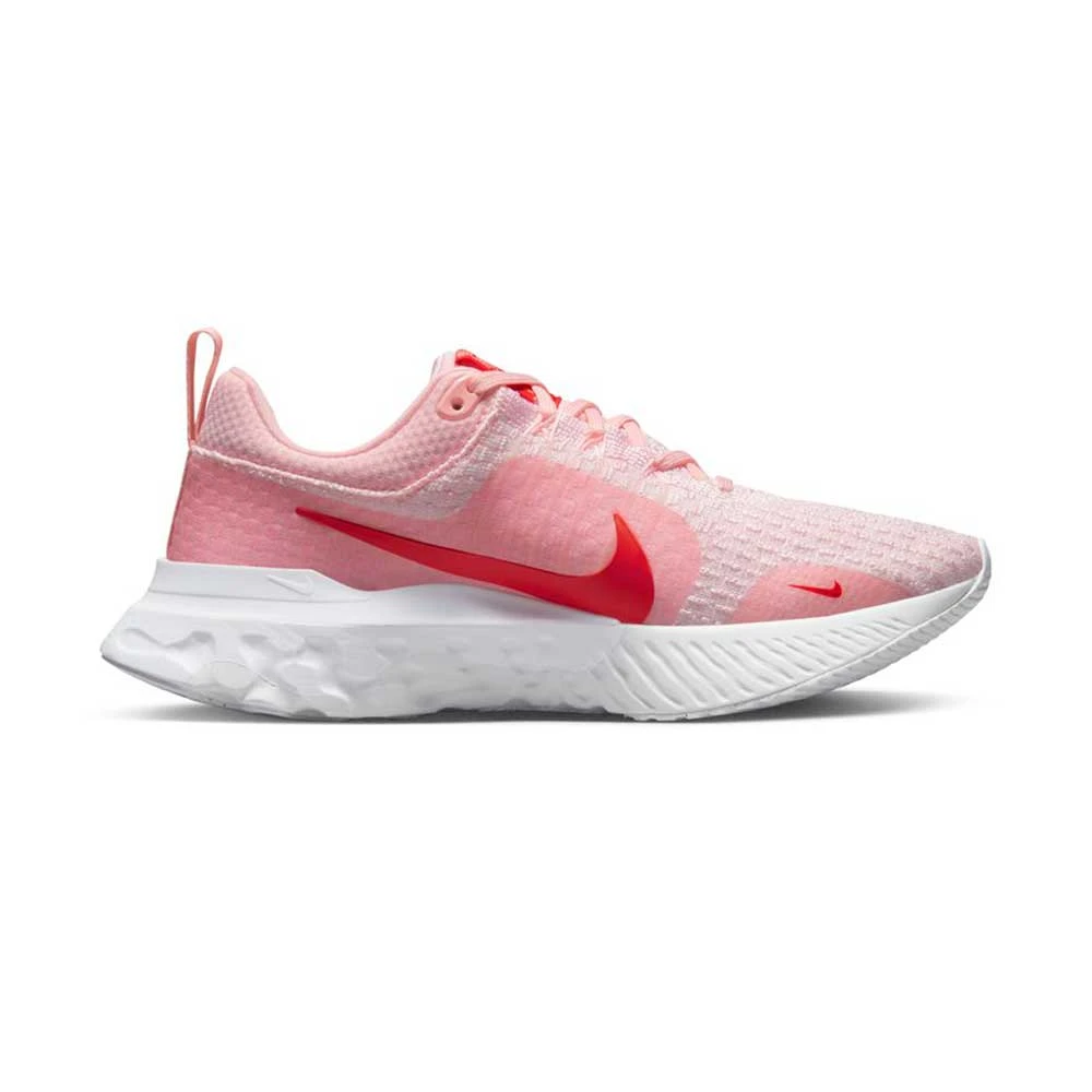 Nike Women's React Infinity React 3 Running Shoe-Medium Soft Pink/White/Summit White/Light Crimson- Regular (B) 3 Nike Women's React Infinity React 3 Running Shoe-Medium Soft Pink/White/Summit White/Light Crimson- Regular (B)