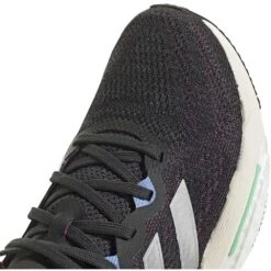 ADIDAS Women Solar Glide 6 Running Shoe - Carbon/Silver Met/Blue Fusion - Regular (B) -BROOKS Sales Shop GW1963 03