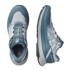 Salomon Women's Ultra Glide Trail Running Shoe - Bluestone/Perl Blue/Ebony - Regular (B) -BROOKS Sales Shop L41553900 10 GHO ULTRA GLIDE W Bluest