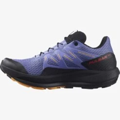 Salomon Women's Pulsar Trail Shoe- Velvet Morning- Regular (B) -BROOKS Sales Shop L41615000 b20959286976563d7734691f2cf501d2