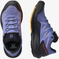 Salomon Women's Pulsar Trail Shoe- Velvet Morning- Regular (B) -BROOKS Sales Shop L41615000 bebcf42eba999d634548d49bacd3b8cd